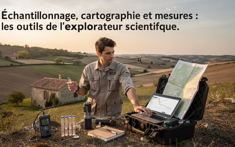 Échantillonnage, cartographie et mesures : les outils de l’explorateur scientifique