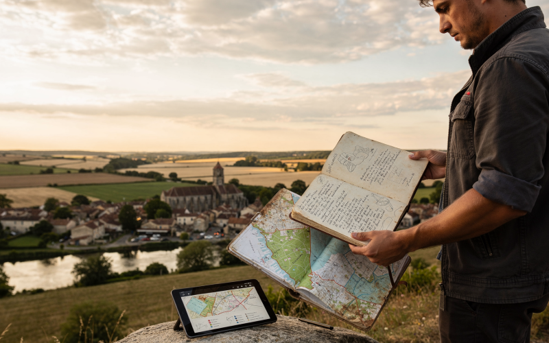 Du carnet d’expédition au diagnostic territorial : une même méthode de terrain